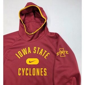 Iowa State Cyclones Hoodie Nike Men XL Mock Neck Sweatshirt Pullover LIMITED USE
